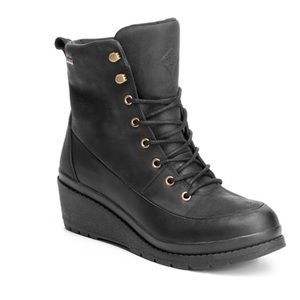 Muck Boots Wedge Combat Boots